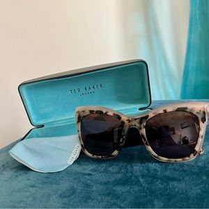 TED BAKER Designer Tortoise Shell Sunglasses